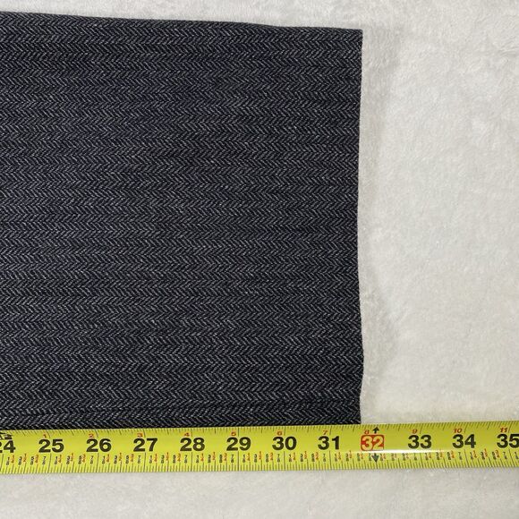Lands' End Women's Sz 12 Original Fit Trousers Herringbone Wool Blend Lined NWT - Picture 9 of 10
